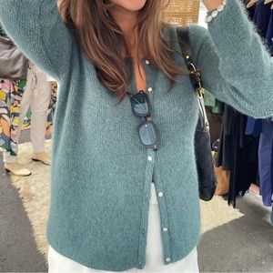 Sezane knit cardigan